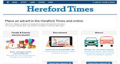 Desktop Screenshot of adbooker.herefordtimes.com