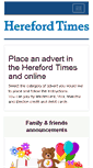 Mobile Screenshot of adbooker.herefordtimes.com